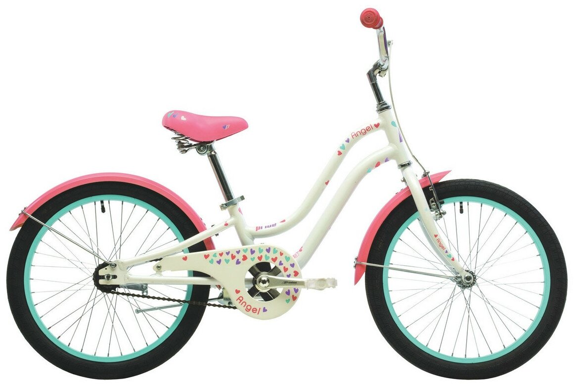 Велосипед Pride Angel 20 (2019), Цвет рамы white/pink