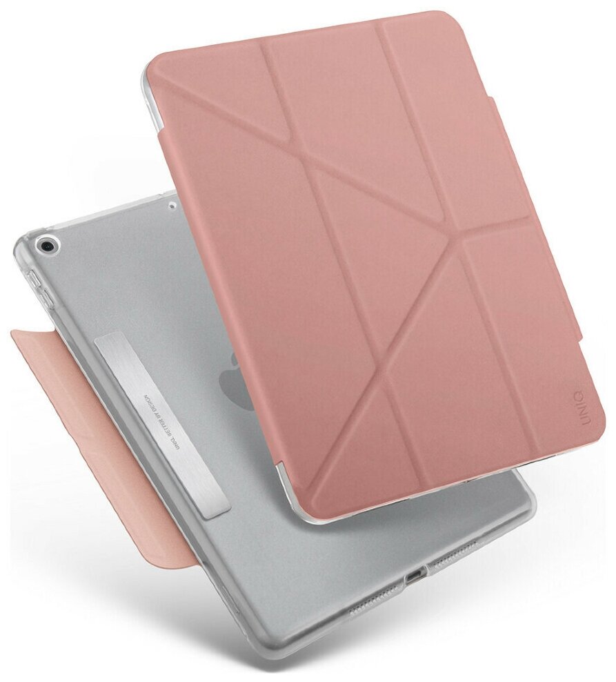 Чехол Uniq Camden Anti-microbial для iPad 10.2 (2019/20/21), цвет Розовый (PD10.2GAR-CAMPNK)