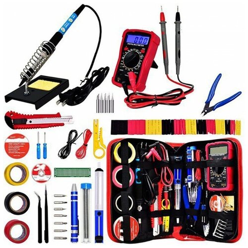Большой паяльный набор 60W с мультиметром все в одном 368600₽