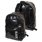 Рюкзак подростковый deVENTE BLACK 43*30*20 см 1отд. перед. карм. лак. кожзам, черный 7034079 - изображение