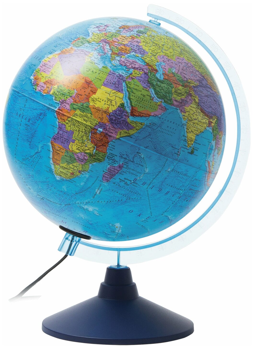 Глобус политический Globen Классик Евро, диаметр 250 мм, с подсветкой, Ке012500190