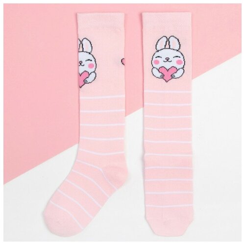 Гольфы Kaftan размер 16/18, розовый носки детские kaftan котик размер 16 18 цвет розовый
