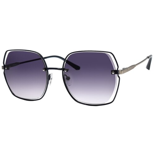 Солнцезащитные очки NEOLOOK NS-1428, черный, фиолетовый