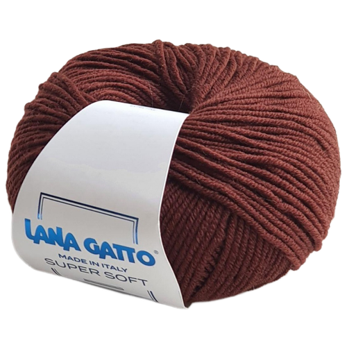 Пряжа Lana Gatto Super Soft, 100 % мериносовая шерсть, 50 г, 125 м, 1 шт., 14526 125 м