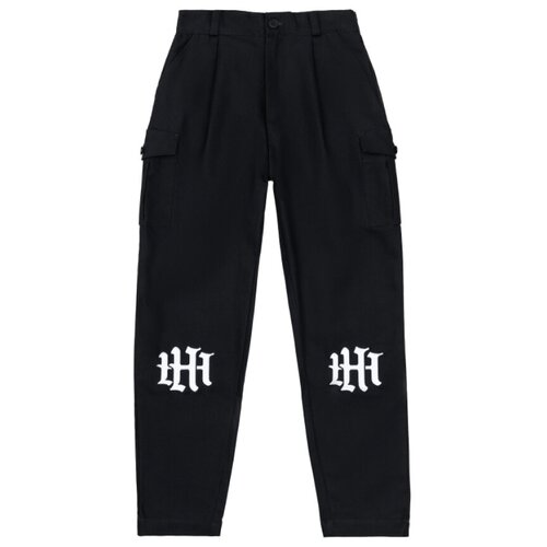 фото Штаны мужские hh black cargo l haliky