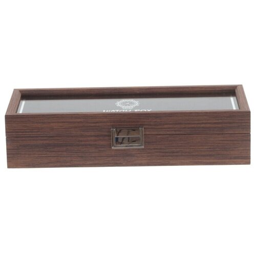 Шкатулка для 6 часов OLDIM, дерево, отделение для украшений