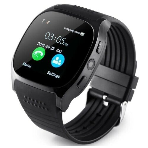 Умные часы T8 Black черный 103100₽