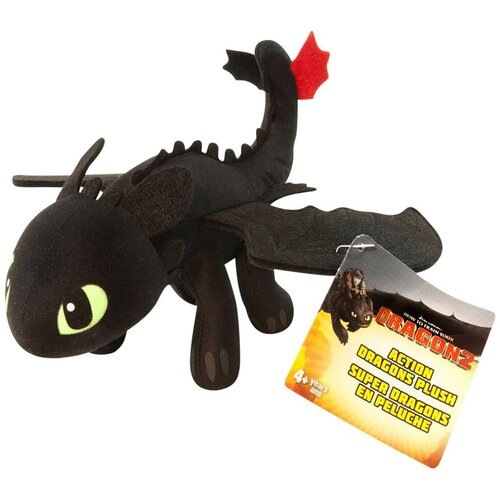 spin master dreamworks dragons fire and flight фигура грома 12 дюймов Как приручить дракона 66572 Плюшевые драконы №11 - Беззубик