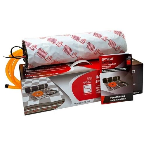 Нагревательный мат для холодных помещений SPYHEAT экстра SHMD-12-5-1150 площадь 5 квм мощность Вт 9400₽