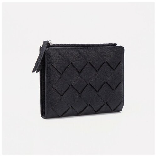 фото Кошелёк на кнопке, цвет чёрный бренд ко