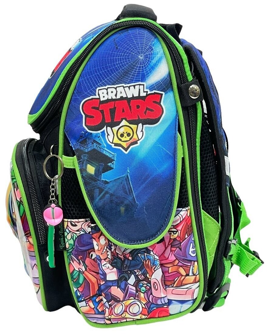 Школьный рюкзак для мальчика Brawl Stars с сумкой для сменной обуви