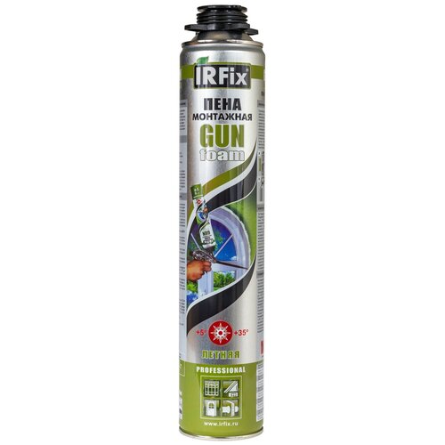 Пена монтажная IRFix GUNfoam профессиональная 750 мл 500₽