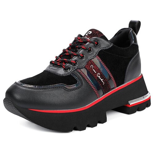 фото Полуботинки pierre cardin jx22w-504-5, размер 39 цвет черный