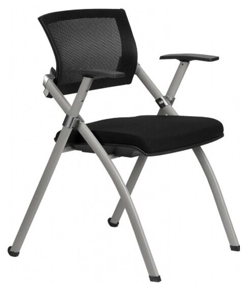 Кресло офисное Riva Chair RCH 462Е Чёрное складное