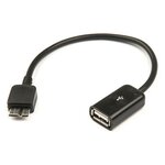 Адаптер USB microB3.0-Af2.0 с поддержкой OTG CU1001 - HC-A5101 - 0.15 метра - изображение