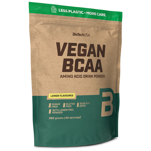 BioTechUSA Vegan BCAA 360 гр холодный персиковый чай bcaa biotechusa zero персиковый чай 360 гр