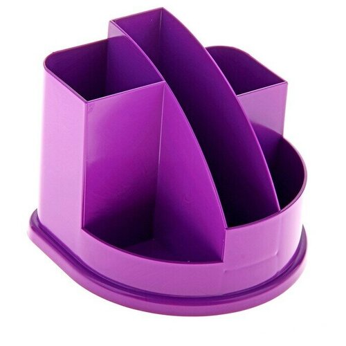 Подставка-органайзер Авангард, без наполнения, фиолетовая подставка органайзер стамм авангард без наполнения фиолетовая