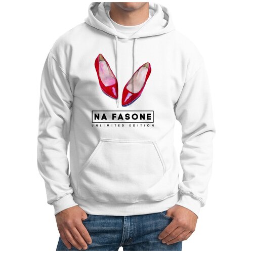 фото Худи coolpodarok, размер 44, белый