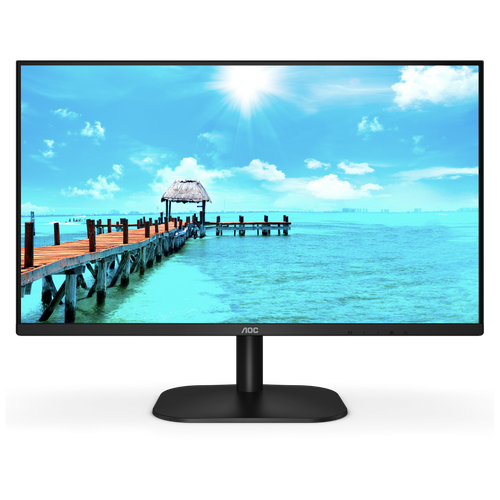 AOC Монитор AOC 27 Value Line 27B2QAM черный VA LED 16:9 HDMI M/M матовая 250cd 178гр/178гр 1920x1080 D-Sub DisplayPort FHD 3.7кг