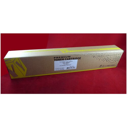 Картридж CT-KYO-TK-895Y тонер картридж (Kyocera TK-895Y - 1T02K0ANL0) 6000 стр, желтый