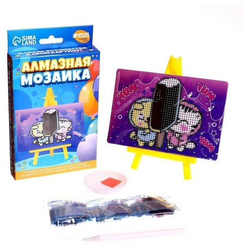 Алмазная мозаика для детей Yum! 10х15 см