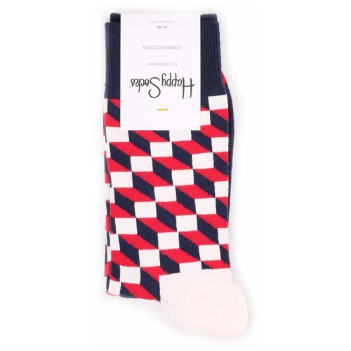 Носки Happy Socks, размер 41-46, мультиколор носки унисекс happy socks размер 41 46 мультиколор белый