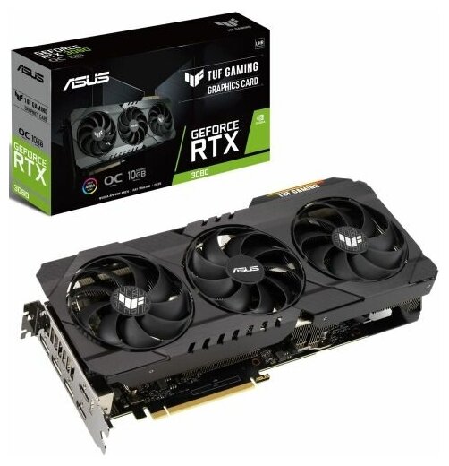 Видеокарта ASUS TUF-RTX3080-O10G-V2-GAMING