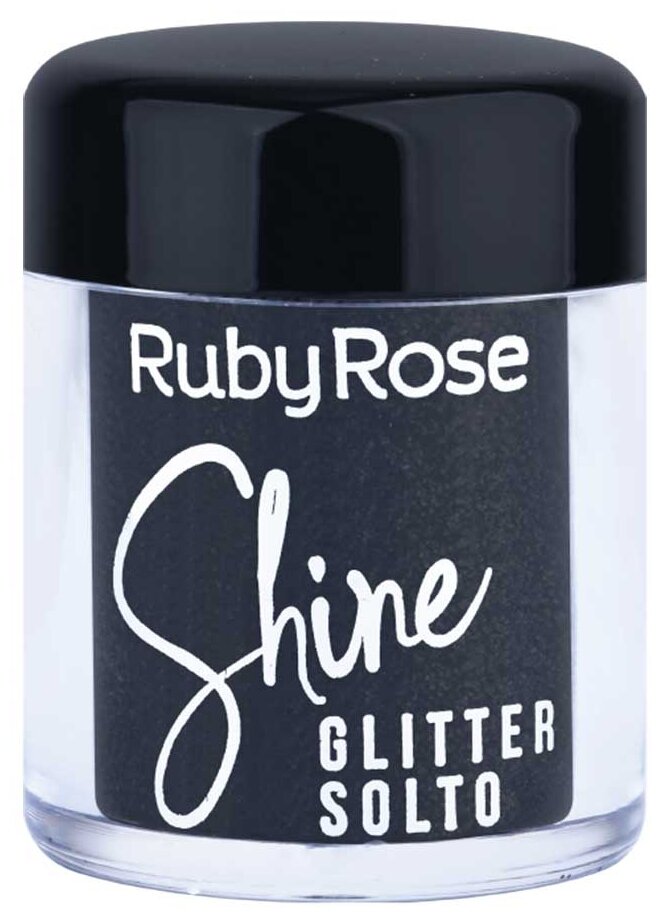 Рассыпчатый сияющий глиттер Shine Glitter HВ-8405 оттенок BLACK