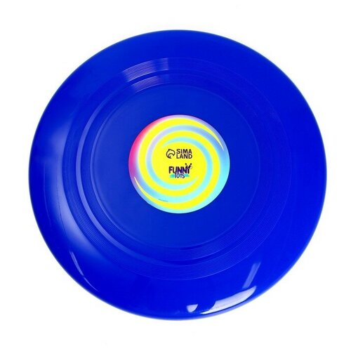 Летающая тарелка «Гигант» 30 см, цвет синий