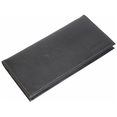 фото Кошелек женский из натуральной кожи, маленький бумажник для денег, портмоне на каждый день темно-коричневый cro-b-50-328 нет бренда