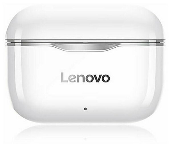 Беспроводные наушники Lenovo LivePods LP1 серые