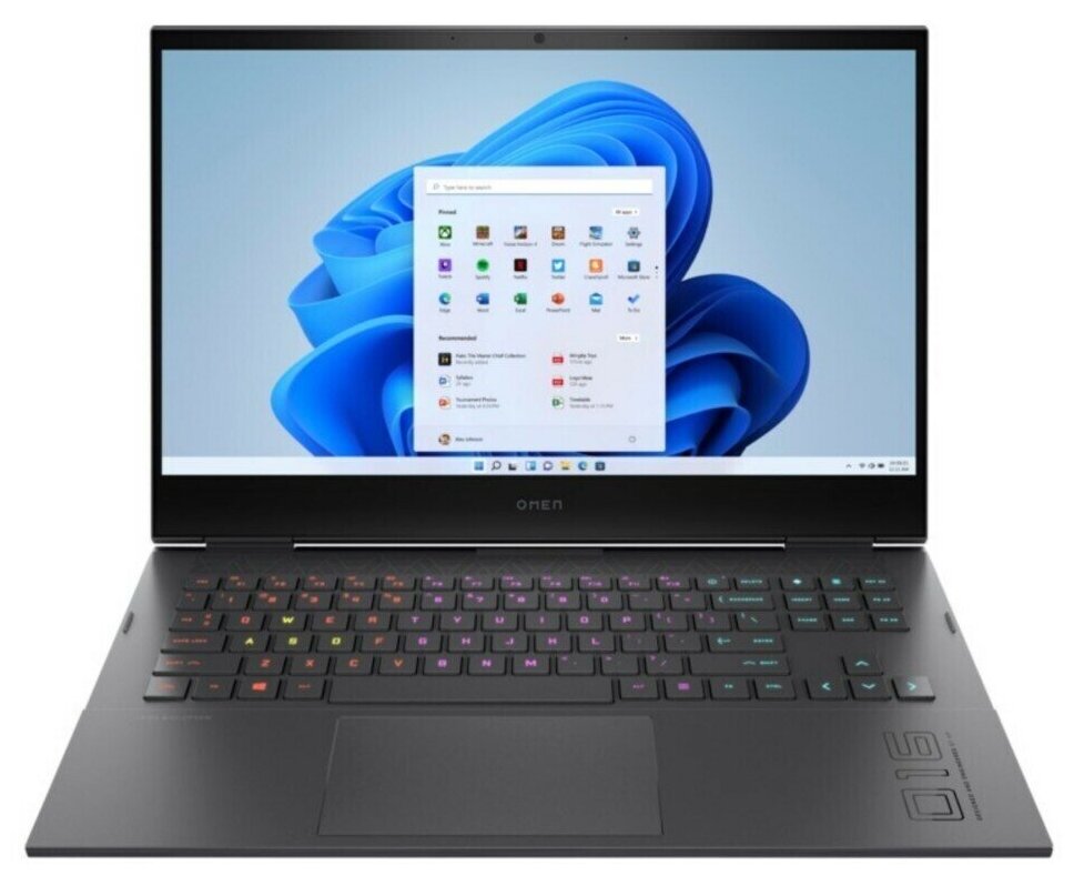 HP Omen 16-c0031ur серебристый