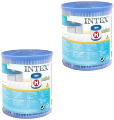 Intex Набор из 2х картриджей типа Н для фильтрующих насосов 29007