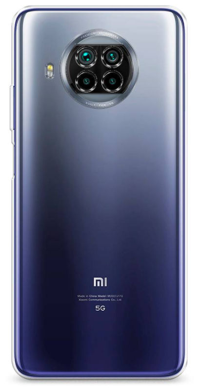 Чехол силиконовый для Xiaomi Mi 10T Lite, X-CASE, прозрачный