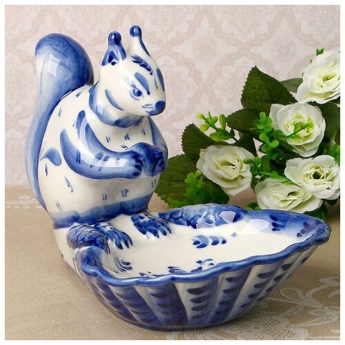 Орешница Белочка 235х16 см гжель 285300₽