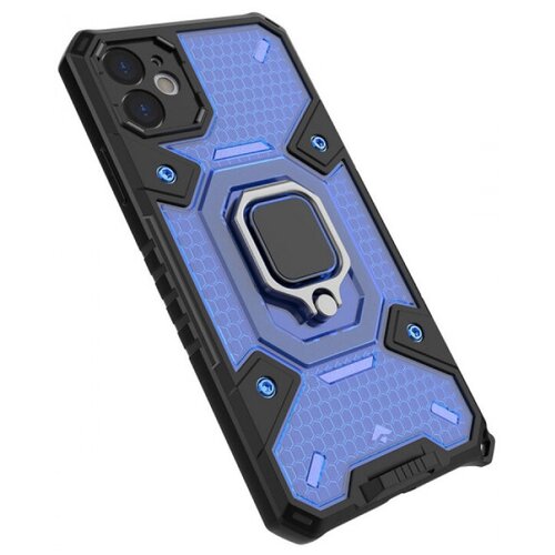 Honeycomb Armor Противоударный чехол с защитой камеры и кольцом для iPhone 12