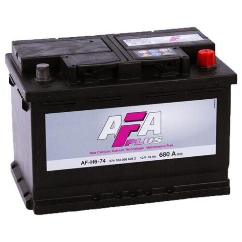 Аккумулятор AFA 74 А.ч Обратная полярность (Чехия, Johnson Controls)