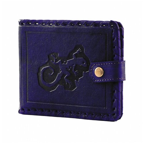 фото Мужской кожаный кошелек makey «саламандра» 042-07-03/2 цвет синий
