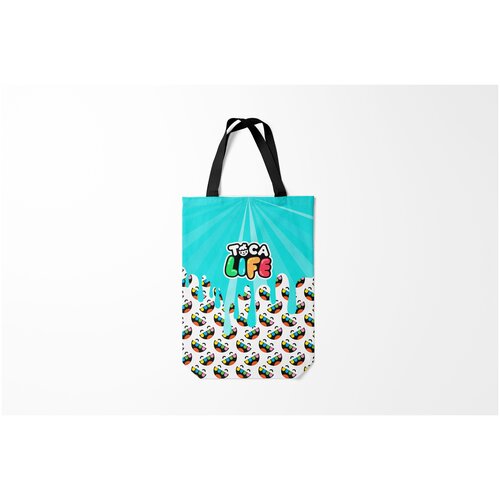 фото Сумка-шоппер / 31х42 см / геймерам / toca boca toga life burnettie