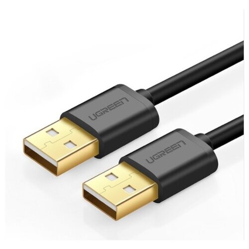 Кабель USB2.0 Ugreen US102 кабель угловой ugreen av119 10729 3 5mm male to 3 5mm male straigth to angle flat cable длина 5м цвет черный