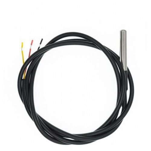Цифровой датчик температуры DS18B20 / герметичный IP67 кабель 1 метр / совместим с Arduino IDE Ардуино проекты