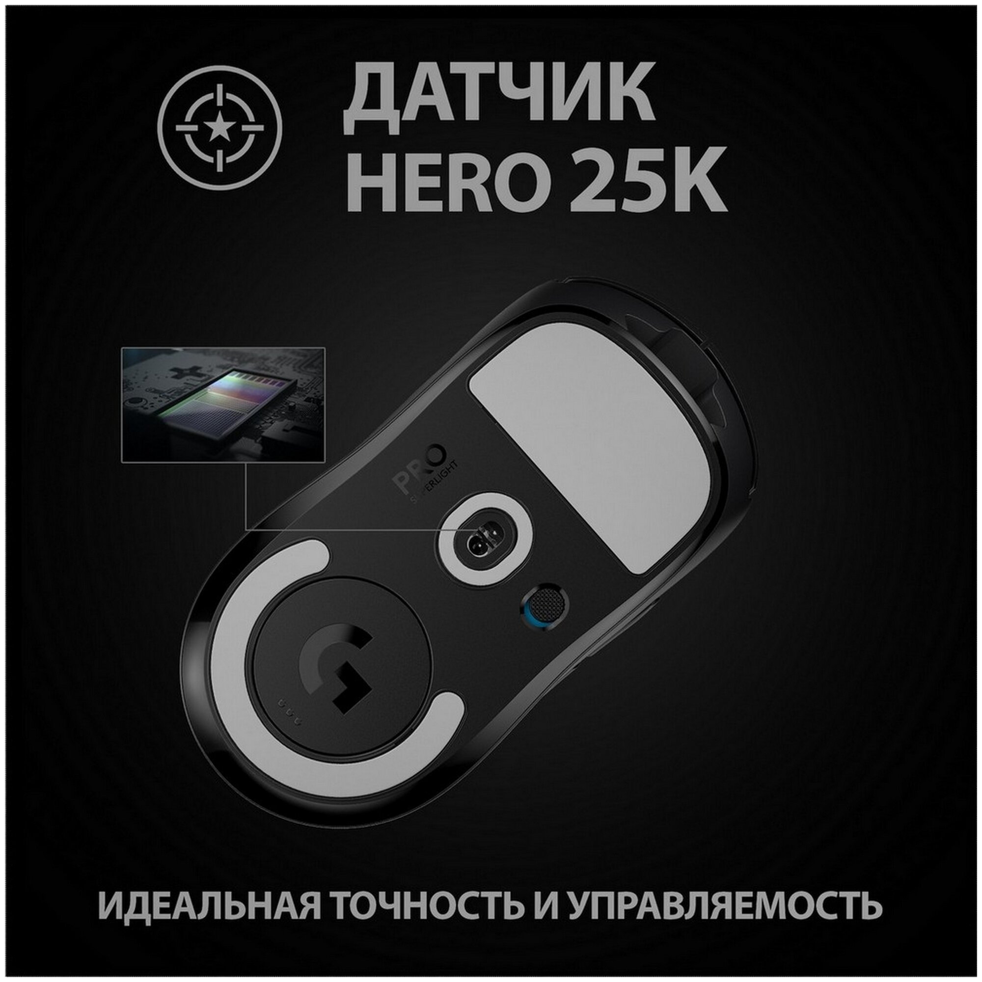 Беспроводная игровая мышь Logitech G Pro X Superlight