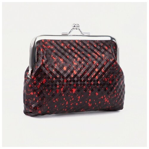 фото Кошелёк на фермуаре, цвет красный noname