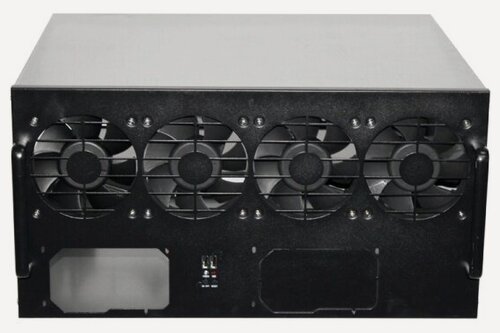 Изображение товара Корпус для майнинга Exegate Pro 8-430, черный (EX270771RUS)