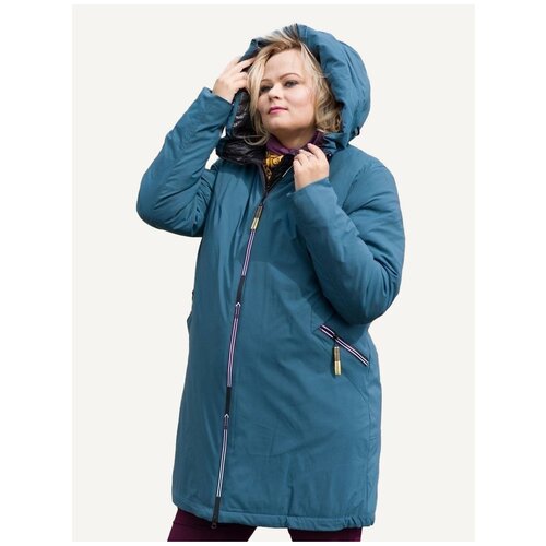 фото Куртка жен. а_b-25 (l-5162), monterey, черный, размер 48