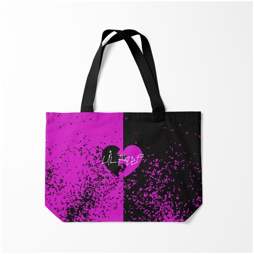 фото Сумка-шоппер / 46х35 см / rap / lil peep burnettie