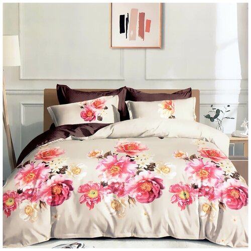 КПБ Поплин Эксклюзив - Энджел Размер Евро (нав.70х70)