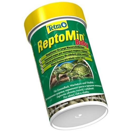 Корм Tetra ReptoMin Baby для молодых черепах, 100 мл