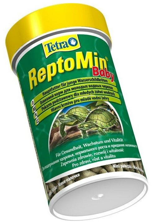 Корм Tetra ReptoMin Baby для молодых черепах 100 мл