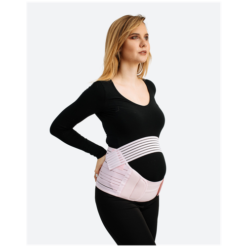 Пояс (бандаж) для беременных 4 в 1 universal, дородовой, послеродовой, розовый, альмед L (90-120 см)